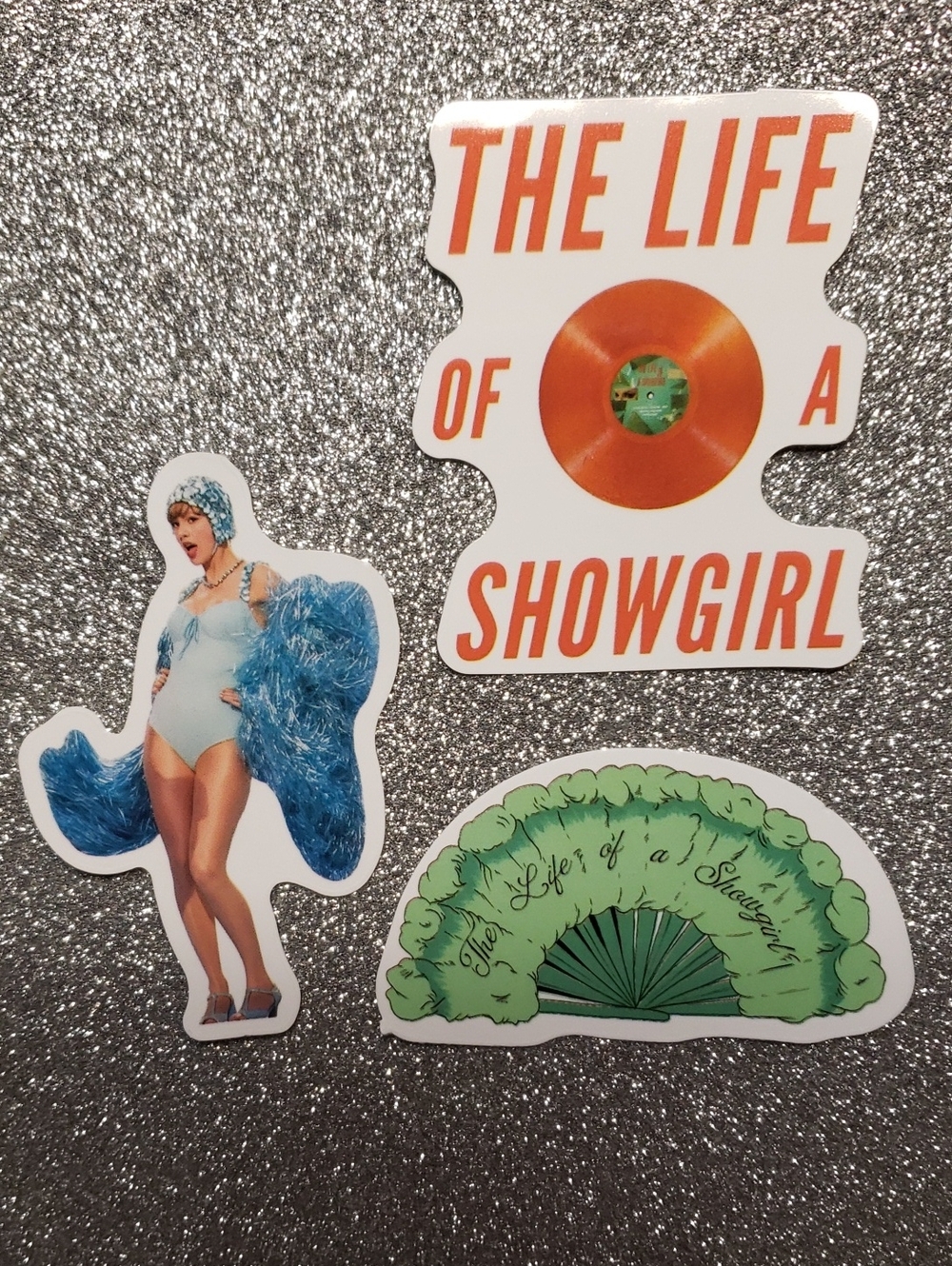10/$10 Taylor Swift SHOWGIRL Waterproof Sticker